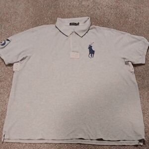 Polo by Ralph Lauren Men's Gray Polo Shirt